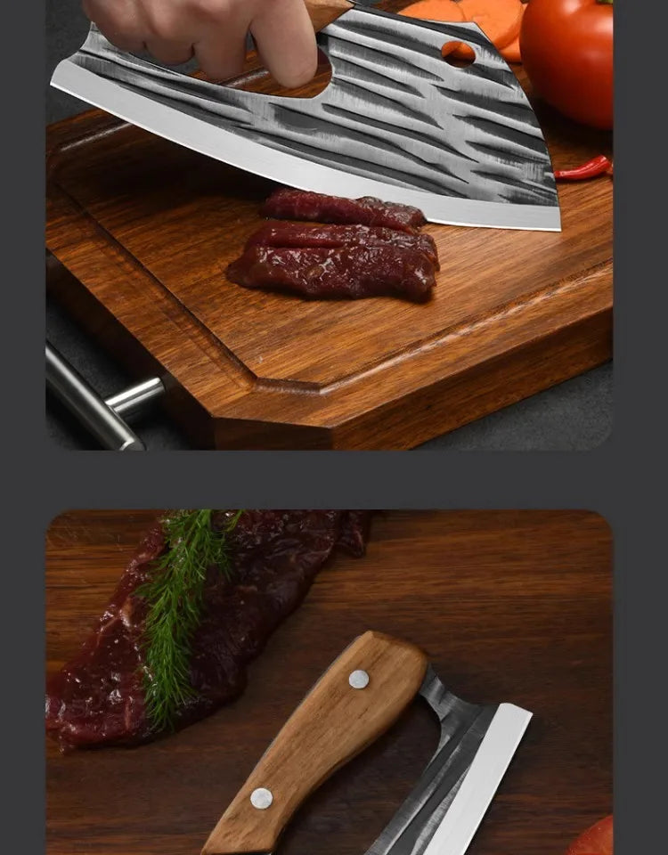 Kitchen Forged Labor-Saving Knife Household New Slicing Knife Chef Knife Meat Cutting Knife All-Purpose Knife