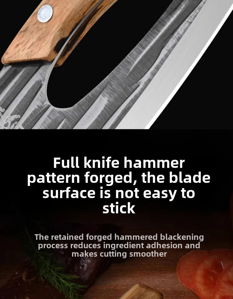 Kitchen Forged Labor-Saving Knife Household New Slicing Knife Chef Knife Meat Cutting Knife All-Purpose Knife